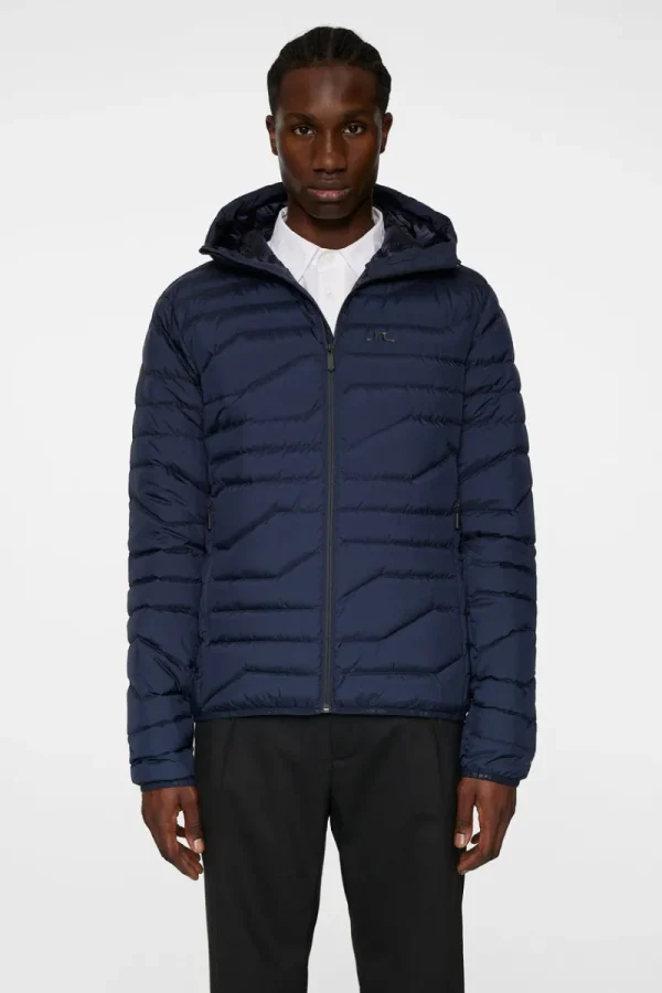 Active-J.Lindeberg Cliff Light Down Hood JL Navy