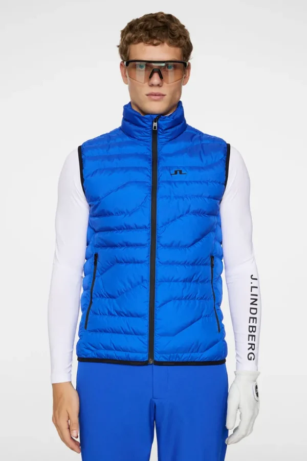 Active-J.Lindeberg Cliff Light Down Vest Club Blue
