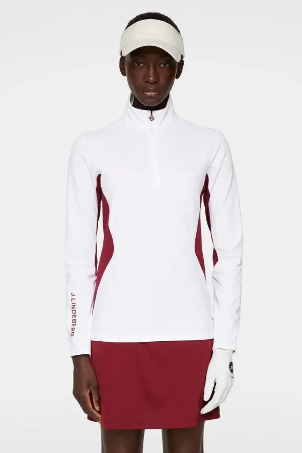 Golf | Ski-J.Lindeberg Cookies Mid Layer Cabernet