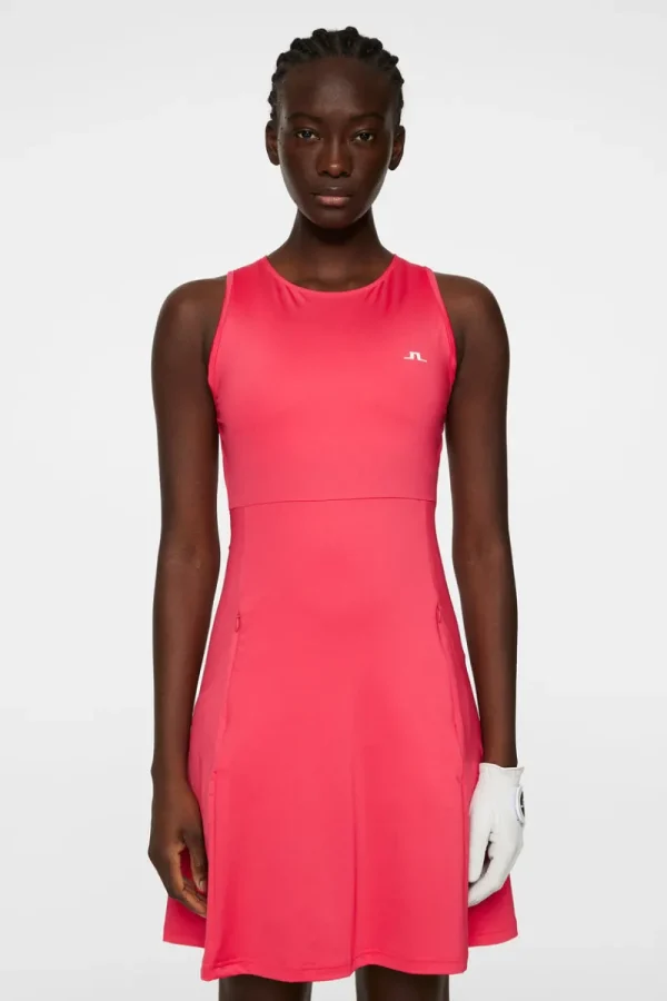 Golf | Klänningar-J.Lindeberg Cora Dress Azalea