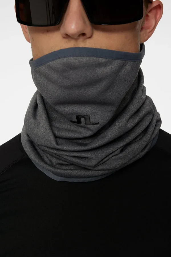 Ski | Ski-J.Lindeberg Damian Neck Gaiter Dark Grey Melange
