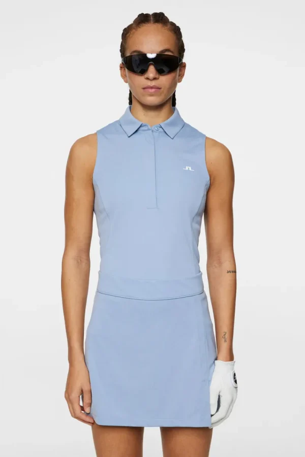 Golf | Linnen-J.Lindeberg Dena Sleeveless Top Rain Washed