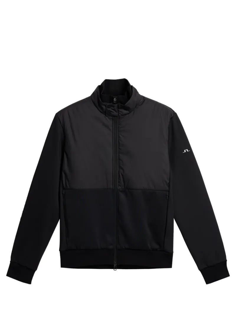 Tröjor | Överdelar-J.Lindeberg Dovid Hybrid Jacket Black