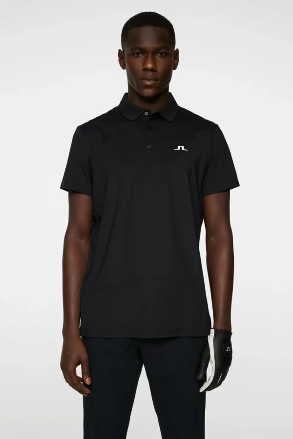 Golf | Pikétröjor-J.Lindeberg Duff Polo Black