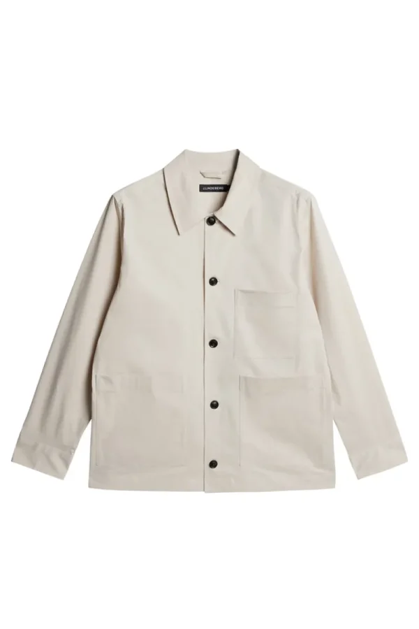 Jackor | Ytterkläder-J.Lindeberg Easton Workwear Overshirt Moonbeam