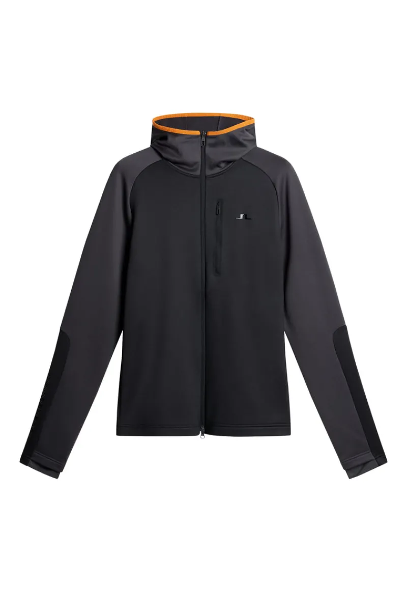 Ski | Bas & Mellanlager-J.Lindeberg Elevation Full Zip Hood Black