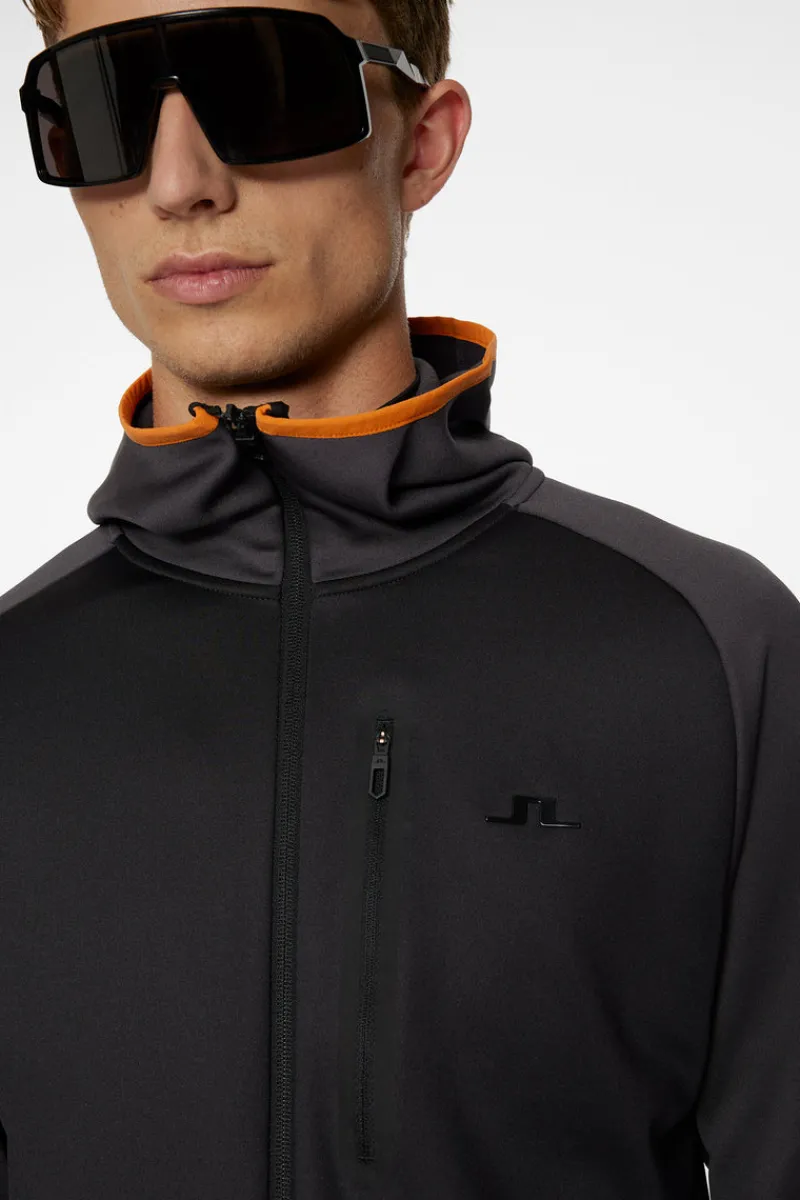 Ski | Bas & Mellanlager-J.Lindeberg Elevation Full Zip Hood Black