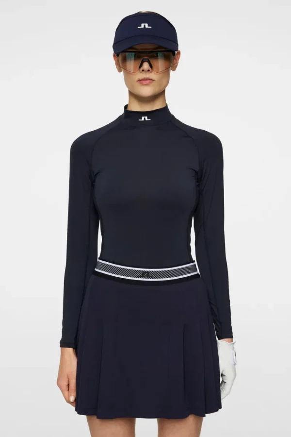 Golf | Bas- Och Mellanlager-J.Lindeberg Ella Compression Top JL Navy