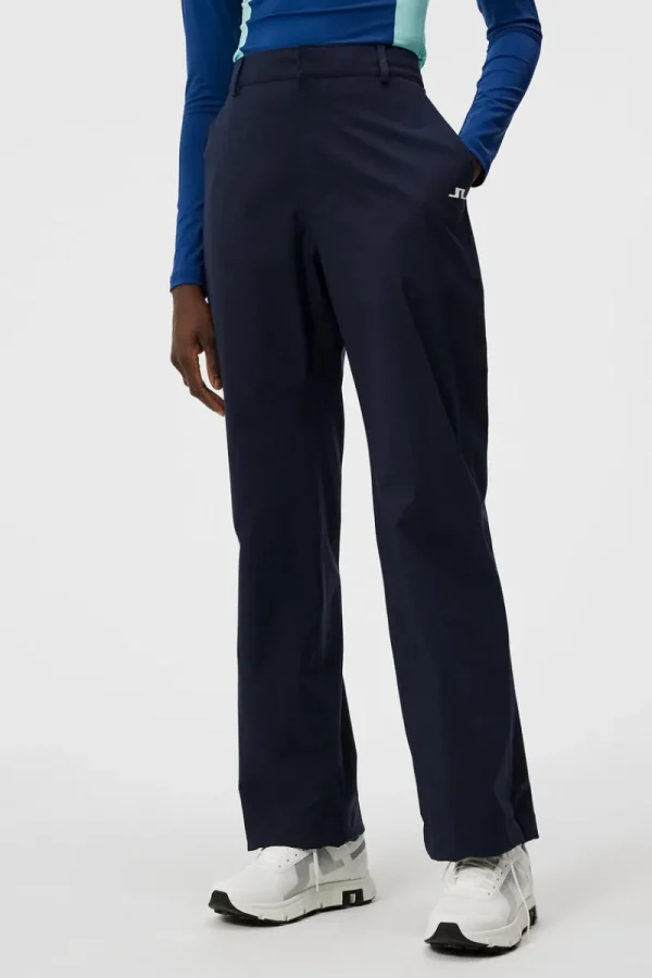 Byxor-J.Lindeberg Evertine Rain Pant JL Navy