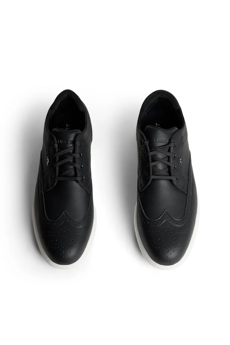 Golf | Golfskor-J.Lindeberg Fairway Brogue Golf Sneaker Black