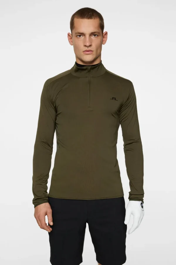 Golf | Bas- Och Mellanlager-J.Lindeberg Frank Pro Pack Mid Layer Forest Green