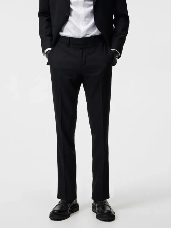 Kostymer & Skräddat | Skräddarsydda Byxor-J.Lindeberg Grant Active Hopsack Pants Black
