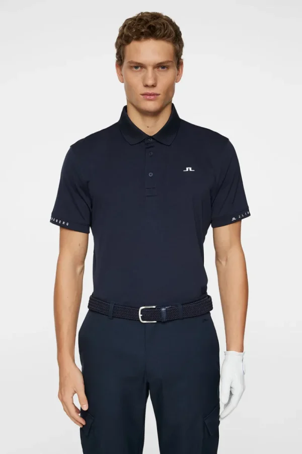 Golf | Pikétröjor-J.Lindeberg Guy Polo JL Navy