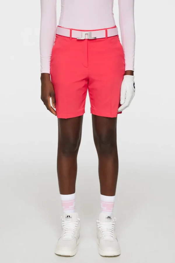 Golf | Shorts-J.Lindeberg Gwen Long Shorts Azalea