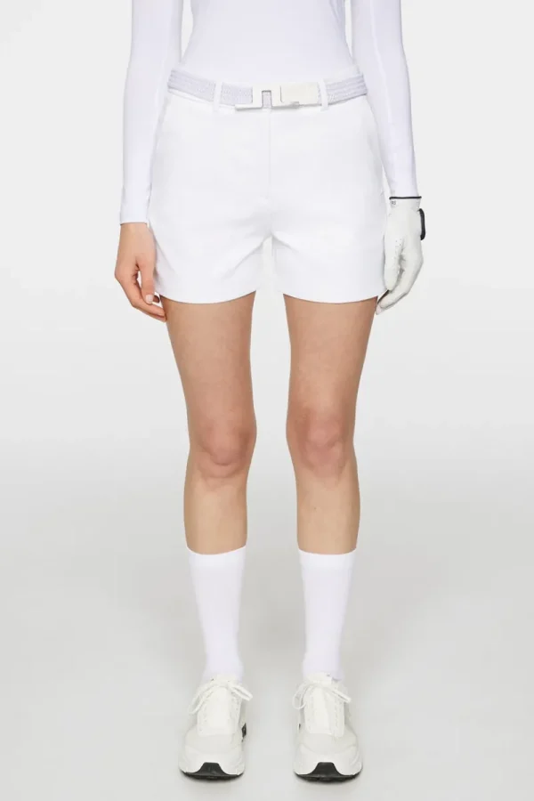 Golf | Shorts-J.Lindeberg Gwen Shorts White