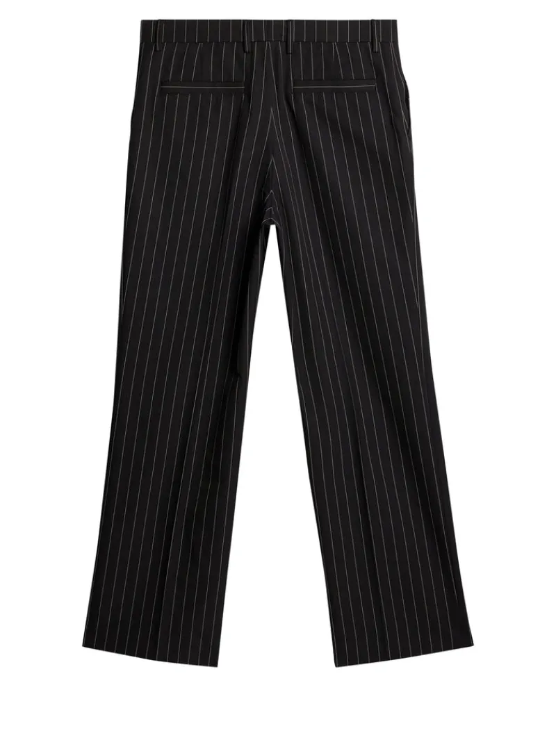 Byxor | Underdelar-J.Lindeberg Haij Pin Stripe Pants Black
