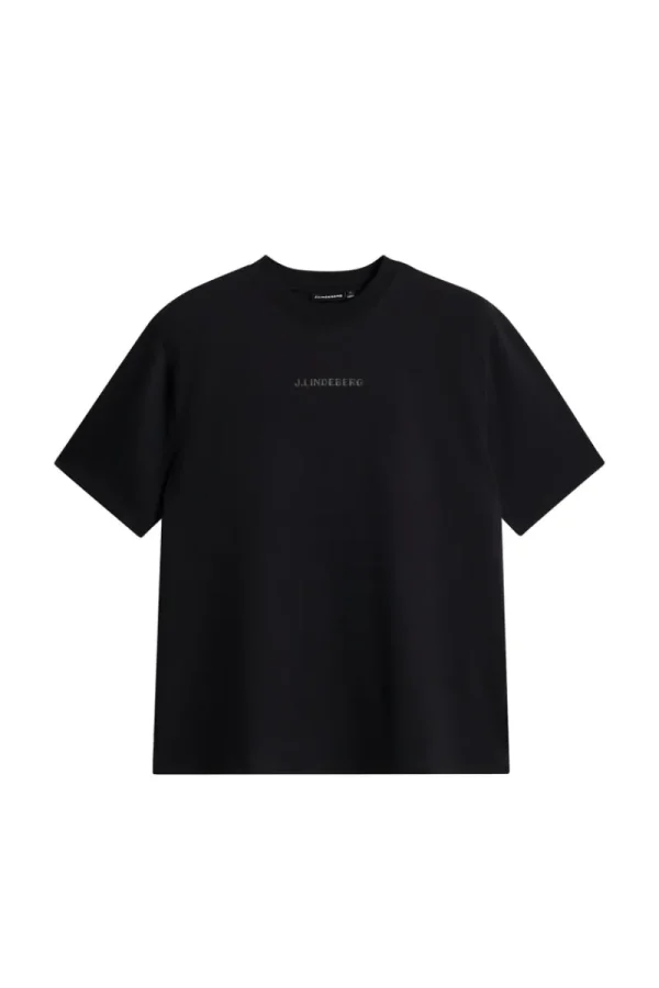 T-shirts | Överdelar-J.Lindeberg Hale Heavy Logo T-shirt Black