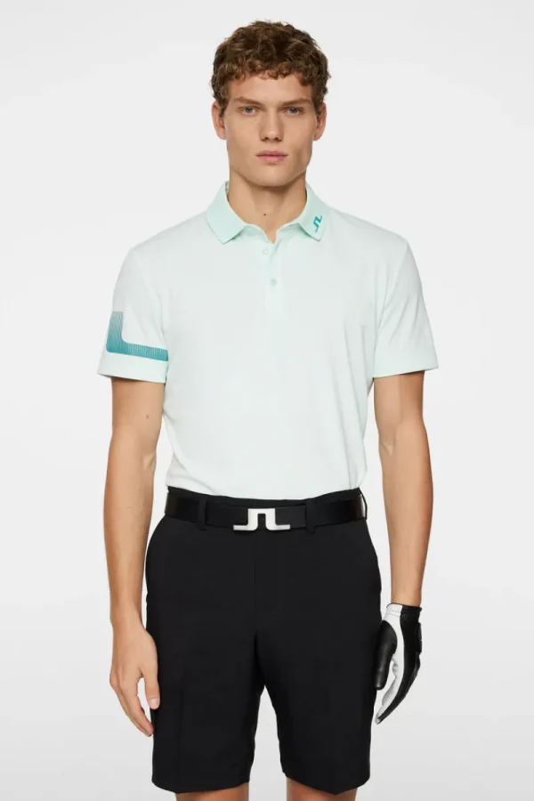 Golf | Överdelar-J.Lindeberg Heath Polo Moonlight Jade