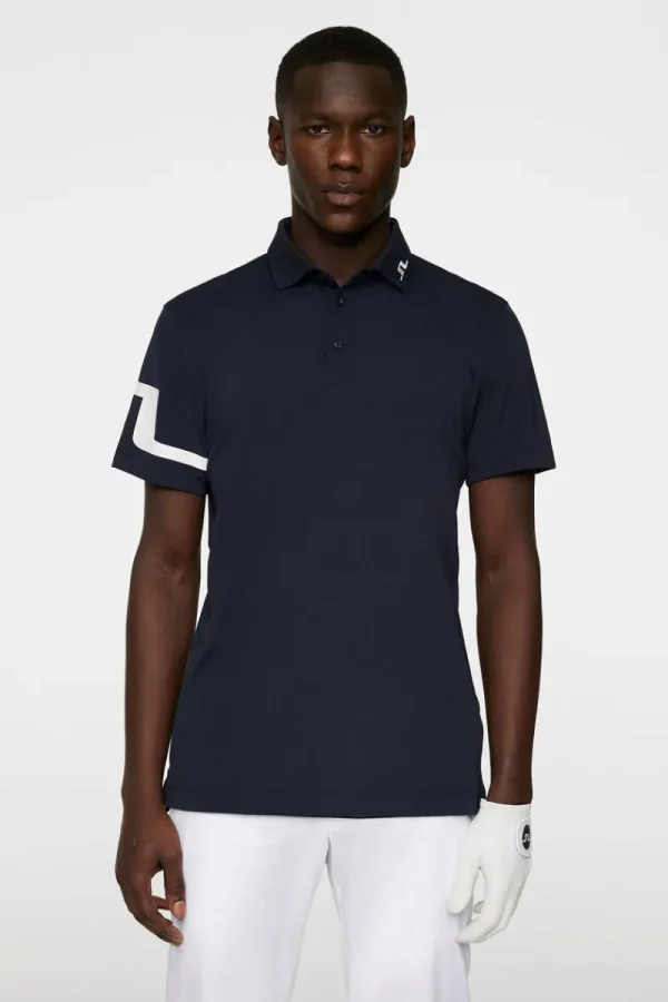 Golf | Pikétröjor-J.Lindeberg Heath Regular Fit Golf Polo JL Navy