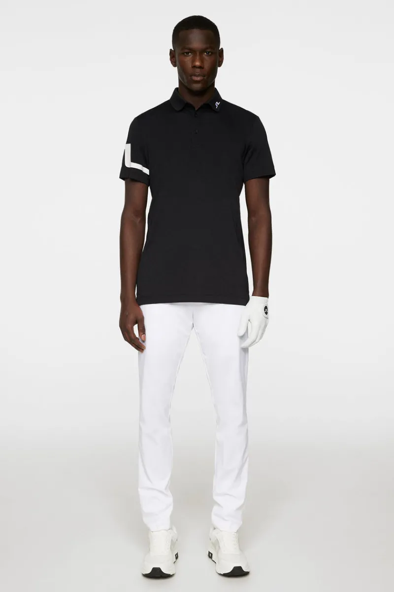 Golf | Pikétröjor-J.Lindeberg Heath Regular Fit Golf Polo Black
