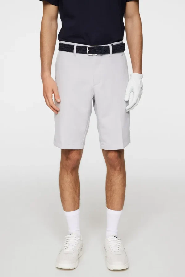 Golf | Shorts-J.Lindeberg Heath Shorts Light Grey Melange
