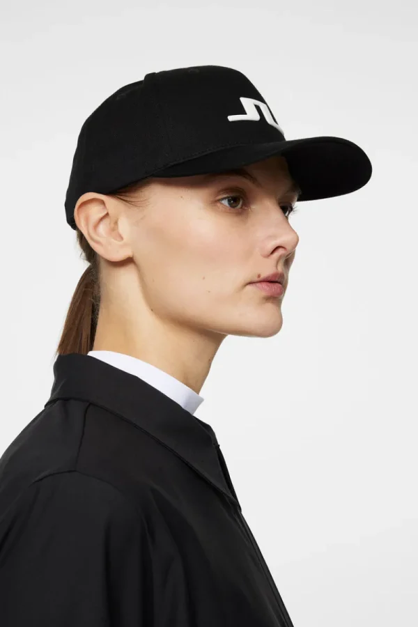Golf | Accessoarer-J.Lindeberg Heather Cap Black