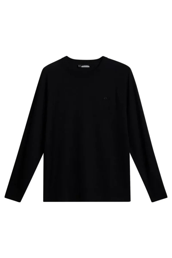 Golf | Stickat-J.Lindeberg Henry Knitted Sweater Black
