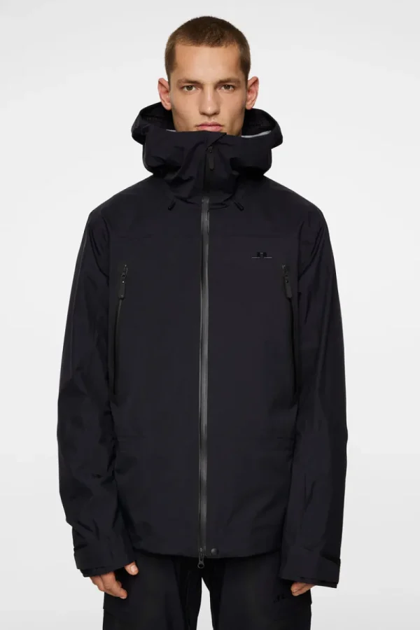 Ski | Jackor-J.Lindeberg High Grounds Shell Jacket Black