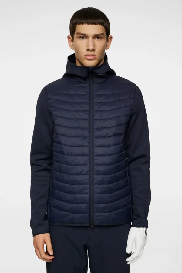 Golf-J.Lindeberg Holden Quilt Hybrid Hood JL Navy