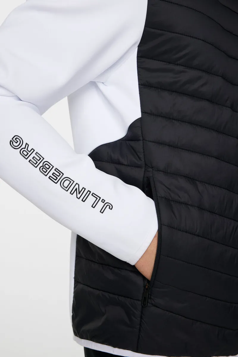 Golf | Ski-J.Lindeberg Holden Quilt Hybrid Jacket White