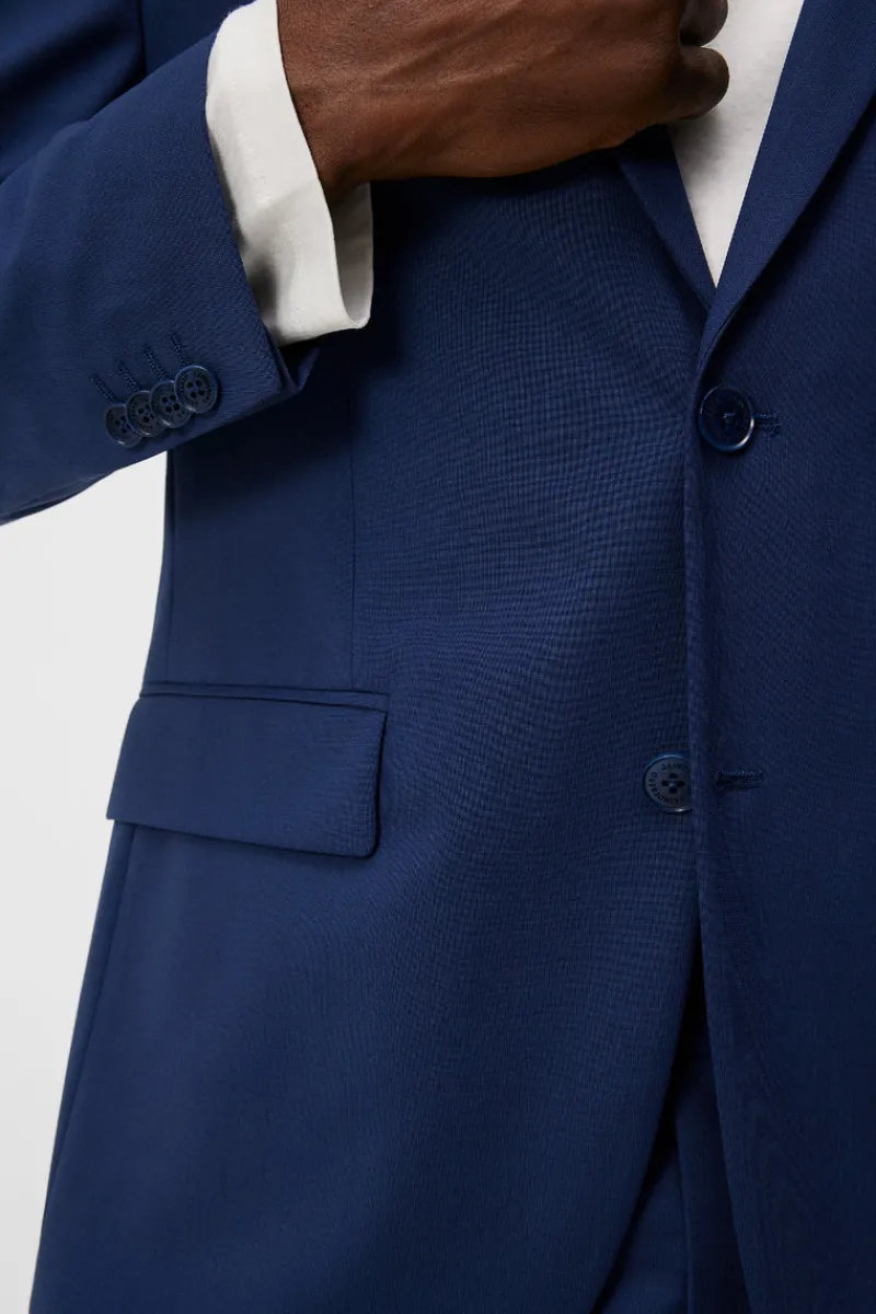 Kostymer & Skräddat | Kavajer-J.Lindeberg Hopper U Bi Stretch Blazer Blue Indigo