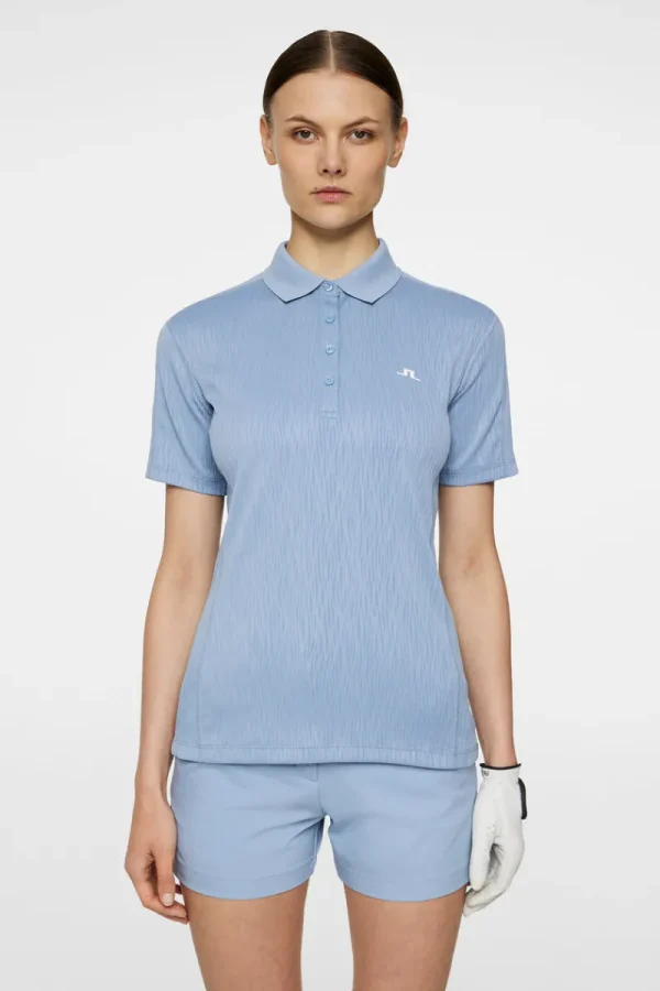 Golf | Överdelar-J.Lindeberg Izara Polo Rain Washed