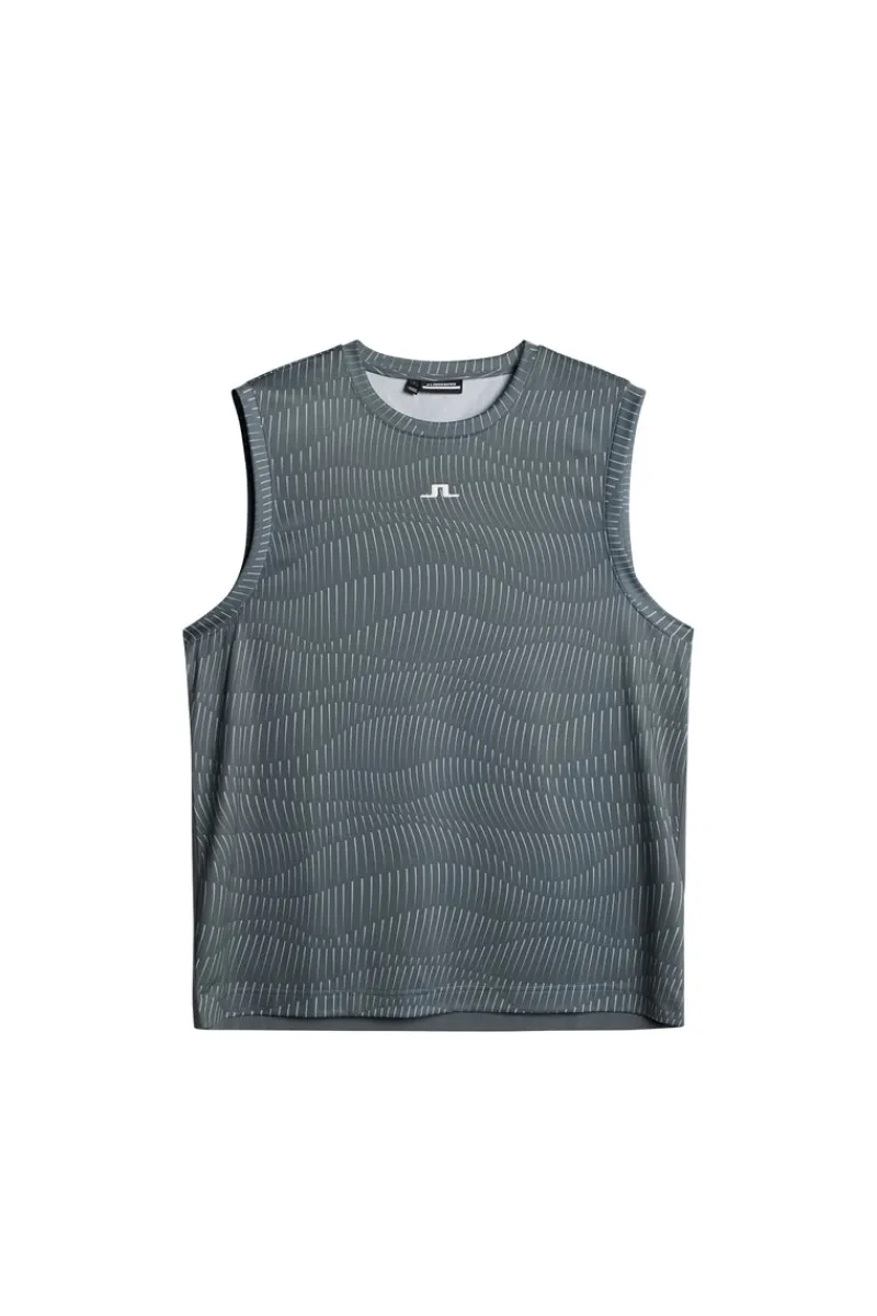 T-shirts | Tennis-J.Lindeberg Jack Sleeveless Tee Resonance Lava Smoke L