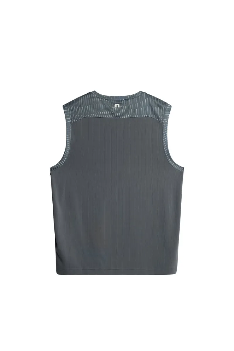 T-shirts | Tennis-J.Lindeberg Jack Sleeveless Tee Resonance Lava Smoke L