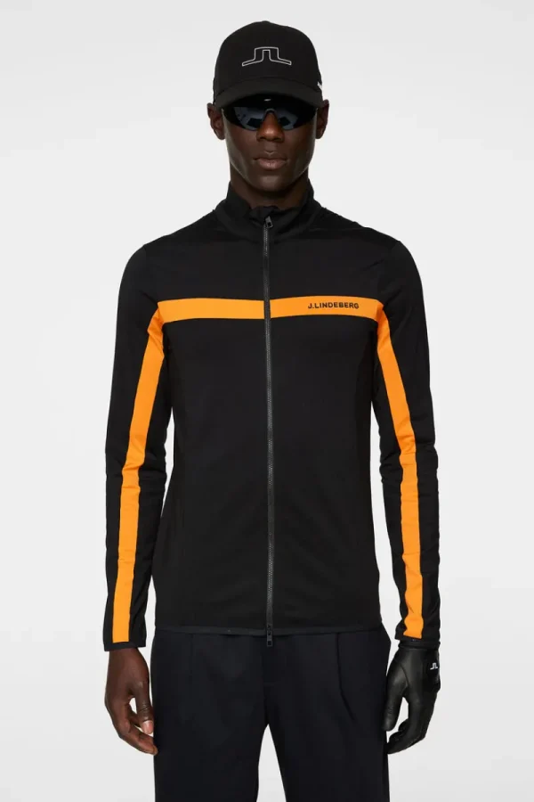 Golf | Ski-J.Lindeberg Jarvis Mid Layer Persimmon Orange