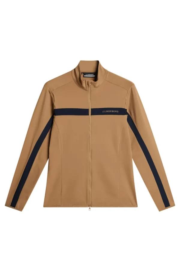 Golf | Bas- Och Mellanlager-J.Lindeberg Jarvis Mid Layer Tigers Eye