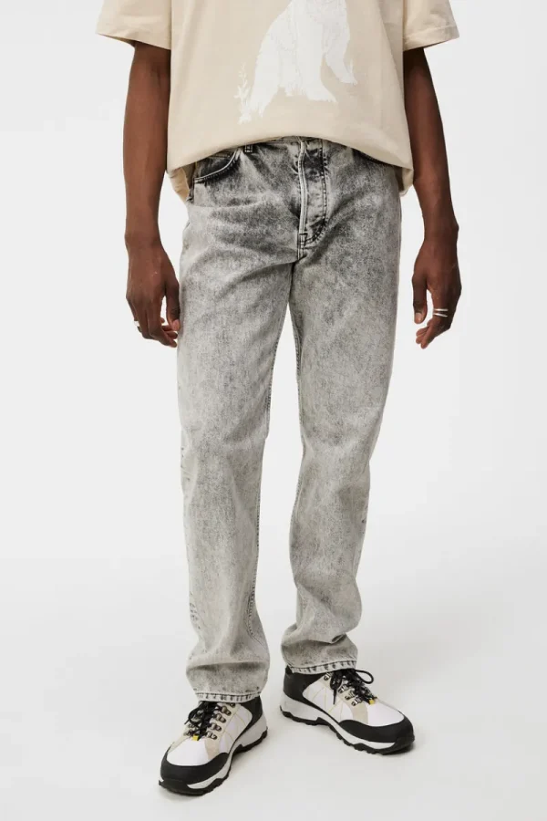 Accessoarer | Underkläder-J.Lindeberg Johnny out Wash Jeans White