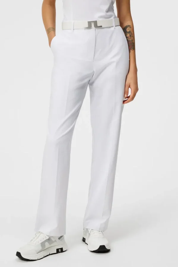 Byxor-J.Lindeberg Jolie Pant White