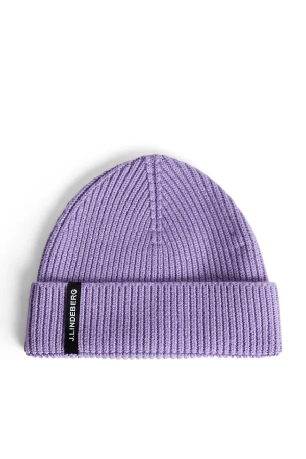 Mössor | Accessoarer-J.Lindeberg Juan Merino Beanie Bougainvillea