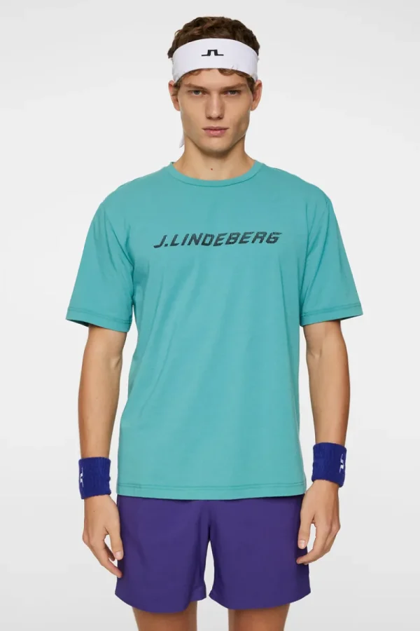 T-shirts | Tennis-J.Lindeberg Ken T-shirt Teal