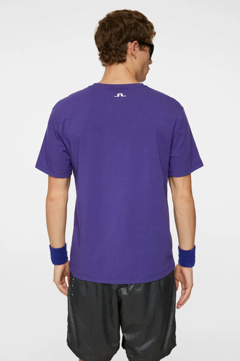 T-shirts | Tennis-J.Lindeberg Ken T-shirt Deep Wisteria