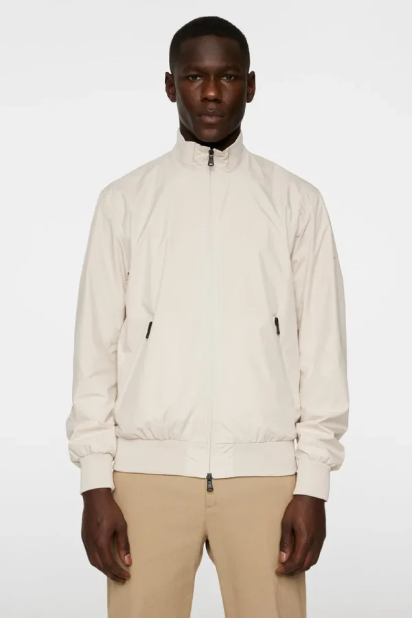 Jackor | Ytterkläder-J.Lindeberg Kevin 2L Bomber Jacket Moonbeam