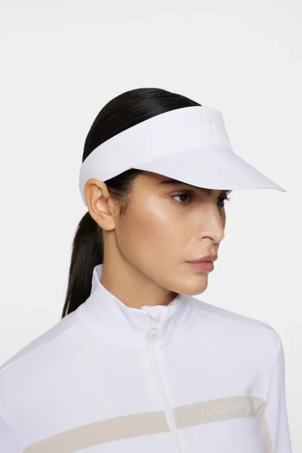Golf | Golfkepsar-J.Lindeberg Kim Visor White