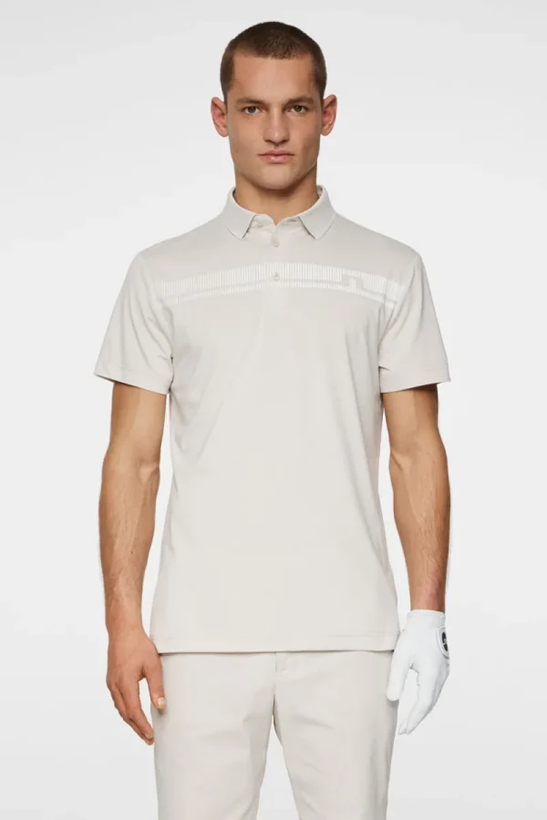 Golf | Pikétröjor-J.Lindeberg Klas Polo Moonbeam