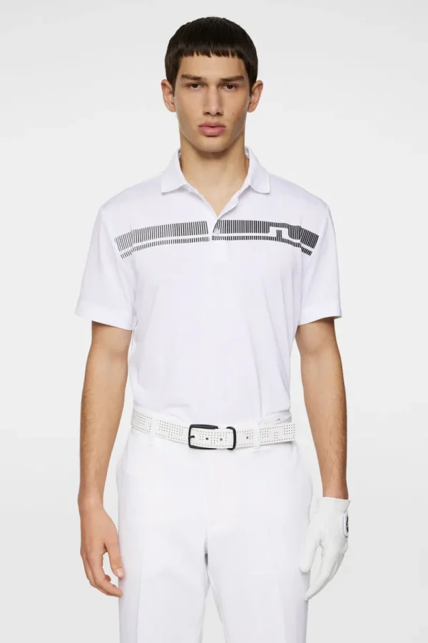 Golf | Pikétröjor-J.Lindeberg Klas Polo White