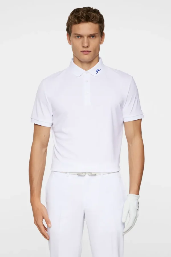 Golf | Pikétröjor-J.Lindeberg KV Print Polo Tour Tiger Clematis M