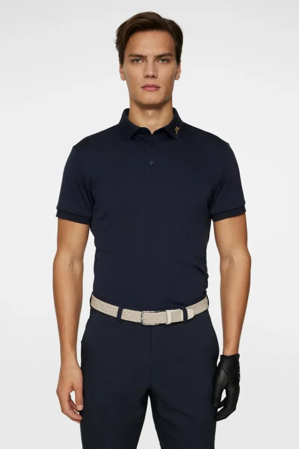 Golf | Pikétröjor-J.Lindeberg KV Print Polo Tour Tiger Brown M