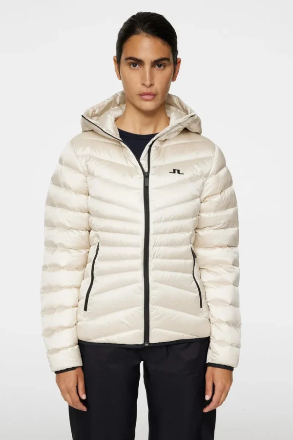 Jackor | Active-J.Lindeberg Lara Light Down Hood Moonbeam