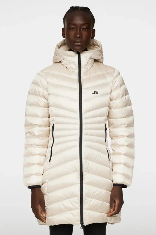 Jackor | Active-J.Lindeberg Lara Light Down Parka Moonbeam