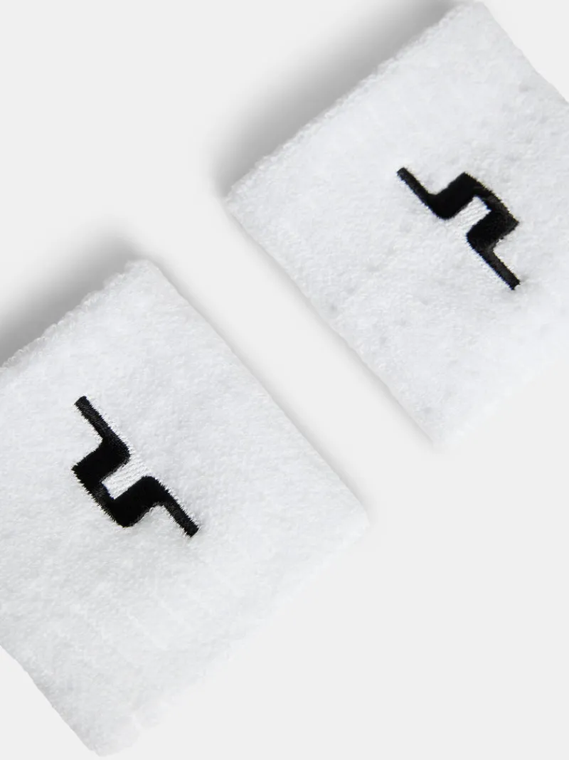 Tennis | Accessoarer-J.Lindeberg Leith Wristband White